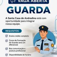 Santa Casa de Andradina está com vaga aberta para guarda