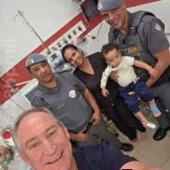 POLÍCIA MILITAR SALVA CRIANÇA DE 1 ANO E 5 MESES DURANTE ATENDIMENTO DE EMERGÊNCIA EM MIRANDÓPOLIS