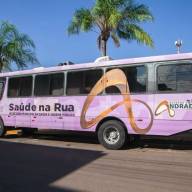 ÔNIBUS ROSA VAI PERCORRER A CIDADE DE ANDRADINA DURANTE O SETEMBRO