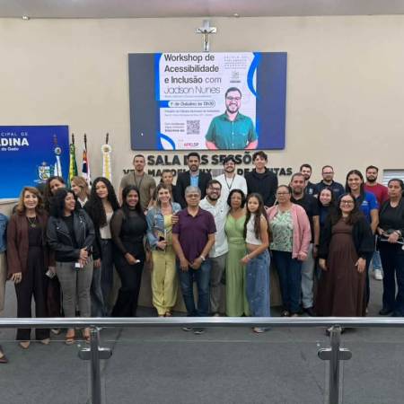 Câmara de Andradina promove workshop sobre acessibilidade e inclusão