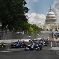 A corrida da IndyCar nas ruas de Washington D.C. é um sucesso de audiência na FOX