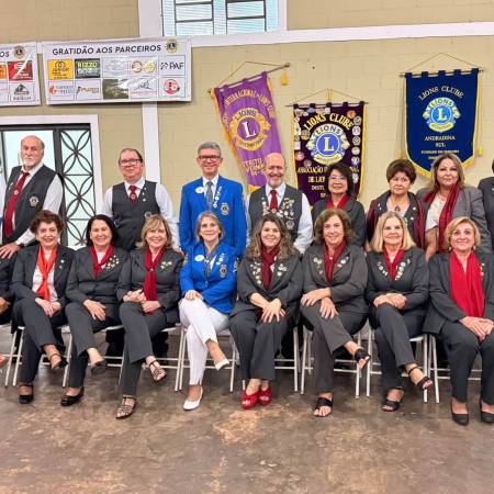 Governador do Distrito LC-8 realiza visita oficial ao Lions Clube Andradina Sul
