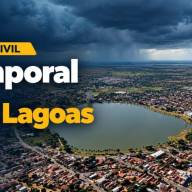 Defesa Civil atende ocorrências após temporal em Três Lagoas