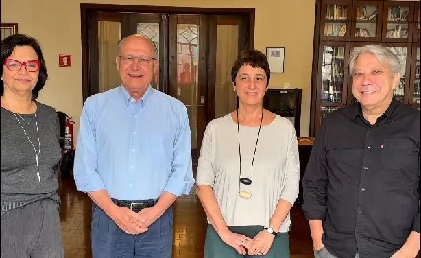 Alckmin recebe apoio da filha de FHC, do filho do ex-governador Mário Covas e da filha de José Gregori, ex-ministro de FHC em favor da reeleição de Lula