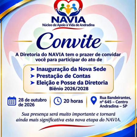 Em Andradina NAVIA realiza eleição e posse da nova Diretoria para o biênio 2026/2028
