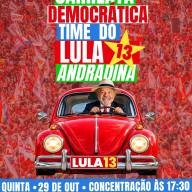 CARREATA DA DEMOCRACIA EM ANDRADINA   