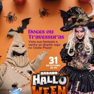 Prepare sua fantasia dia 31 tem Halloween no Oeste Plaza Shopping em Andradina