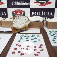 Polícia Militar Rodoviária recupera veículo roubado carregado com 357 kg de maconha e prende traficante próximo à Brasilândia