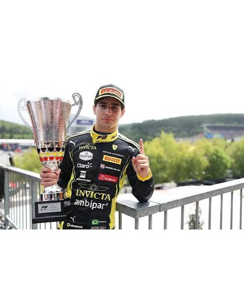 A caminho da F1, Rafa Câmara assume a liderança da F2 