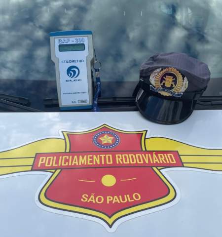 Polícia Rodoviária Estadual prende condutor por embriaguez ao volante na SP 300 em Penápolis