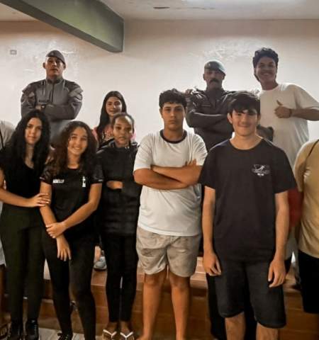 12º BAEP de Araçatuba faz palestra na Escola Estadual Vaniolê Dionysio Marques Pavan 12º BAEP de Araçatuba faz palestra na Escola Estadual Vaniolê Dionysio Marques Pavan