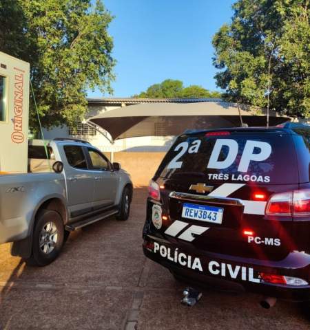 2ª Delegacia de Polícia de Três Lagoas recupera geladeira furtada no bairro Vila Piloto