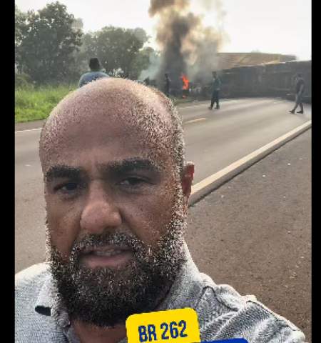 Vereador de Três Lagoas registra grave acidente na rodovia da morte entre Água Clara e Ribas do Rio Pardo