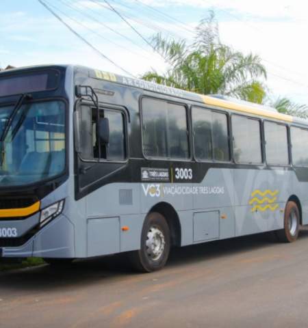 Três Lagoas terá transporte público gratuito nos dias 14 e 15 de junho em comemoração aos 110 anos da cidade