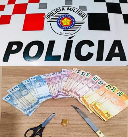 Polícia Militar de Mirandópolis prende morador no bairro Portal Ipês por tráfico de drogas