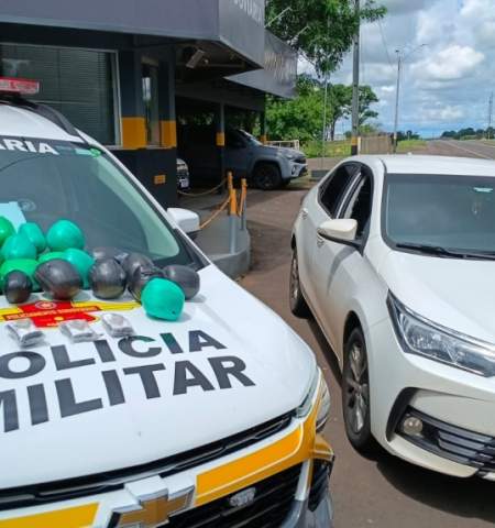 POLÍCIA RODOVIÁRIA PRENDE TRAFICANTE COM MAIS DE 8 KG DE HAXIXE NA SP 300 EM ANDRADINA