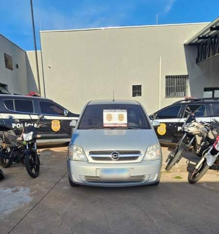 POLÍCIA CIVIL RECUPERA CINCO VEÍCULOS EM MENOS DE UMA SEMANA EM DRACENA