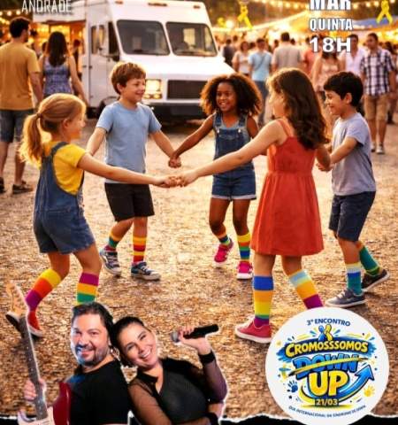 Andradina promove semana de conscientização com o 3º Encontro Cromossomos Down Up
