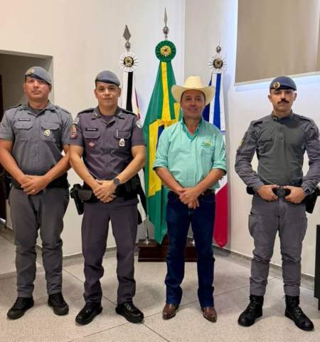 Polícia Militar e Prefeitura de Nova Independência realizam reunião sobre segurança pública