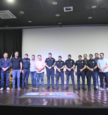 Cerimônia marca posse do novo Comando da GCM de Olímpia com anúncio da central de comando inteligente e reforço de ações de segurança