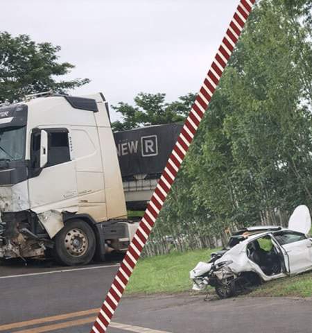 Tragédia 03 funcionários da Citroplast morrem em grave acidente na Rodovia General Figueiredo em Andradina