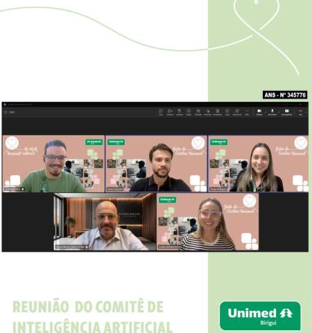 Unimed Birigui realiza primeira reunião do Comitê de Inteligência Artificial