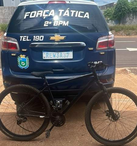 2º BPM de Três Lagoas apreende adolescente infrator por receptação