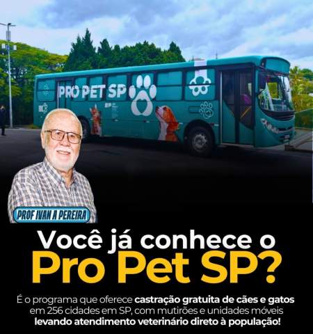 Murutinga do Sul no Mapa do Bem-Estar Animal: Programa Pro Pet SP chega em maio