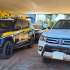 Polícia Rodoviária Federal de Água Clara recupera caminhonete