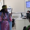 Maria caminha no hospital emociona e leva fé pelos corredores do Auxiliadora em Três Lagoas