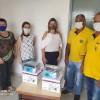 Lions Clube de Tupi Paulista doa 02 aparelhos de oximetro de mesa para Santa Casa
