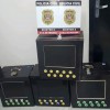 POLÍCIA CIVIL APREENDE QUATRO MÁQUINAS CAÇA-NÍQUEIS EM AÇÃO DE COMBATE A JOGOS DE AZAR EM DRACENA