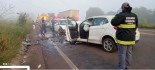 Forte neblina pode ter causado grave acidente na rodovia BR-262 em Castilho, 3 pessoas ficaram feridas