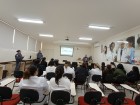 Sargento Donegati ministra palestra para colaboradores do AME de Andradina