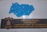 Policiais Penais apreendem comprimidos com visitante de detento na Penitenciária de Valparaíso
