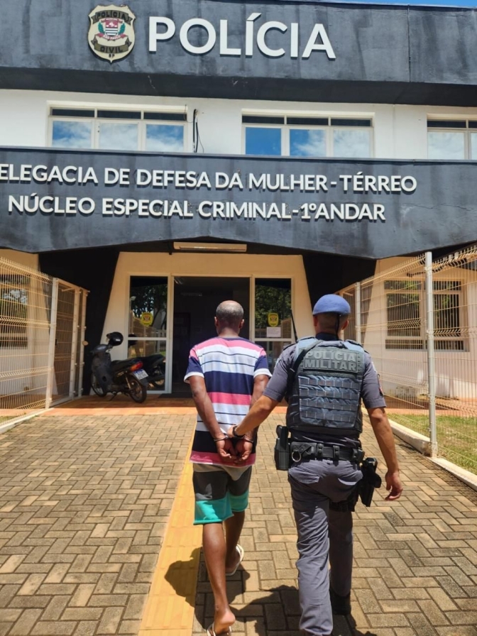 Polícia Militar de Pereira Barreto prende tratorista por descumprir medida protetiva