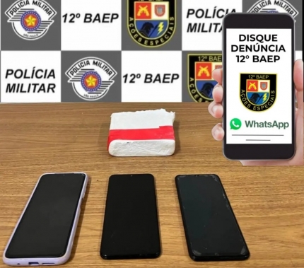 BAEP de Araçatuba prende morador por tráfico, alvo de combate ao crime bairro Beatriz