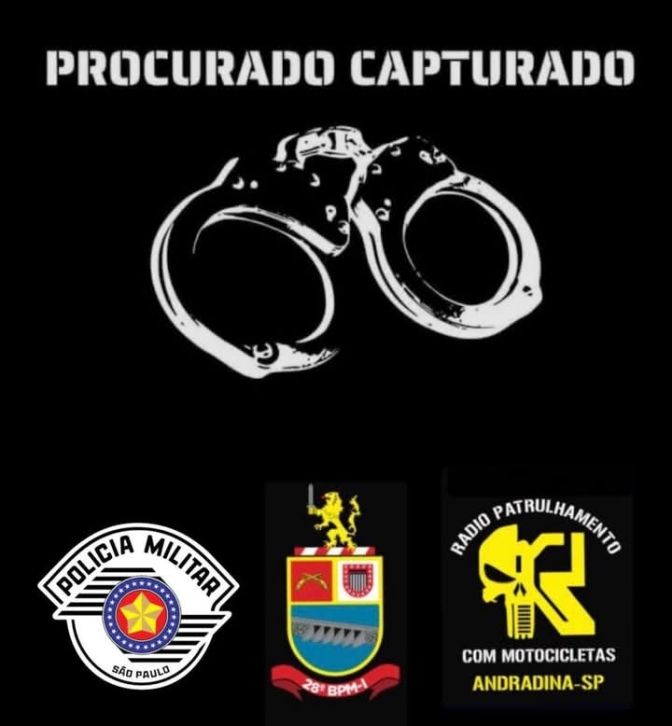 RPM de Andradina captura foragido da justiça no bairro Junqueira em Castilho