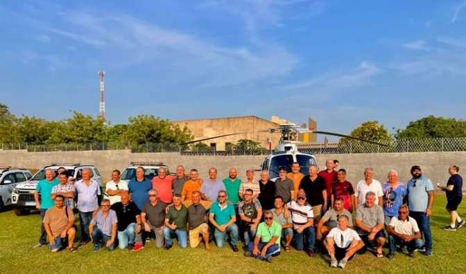 EM ANDRADINA 28º BPM/I FAZ RECEPÇÃO AOS VETERANOS DE 1986
