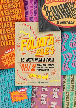 ARAÇATUBA TERÁ CARNAVAL DE BLOCOS