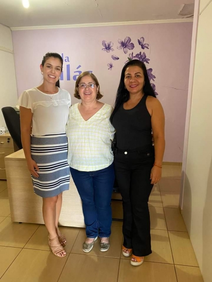 Ministra das Mulheres Cida Gonçalves visitou a DDM de Andradina