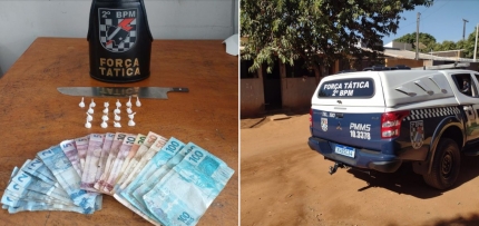 Polícia Militar prende autor de tráfico e violência doméstica em Três Lagoas