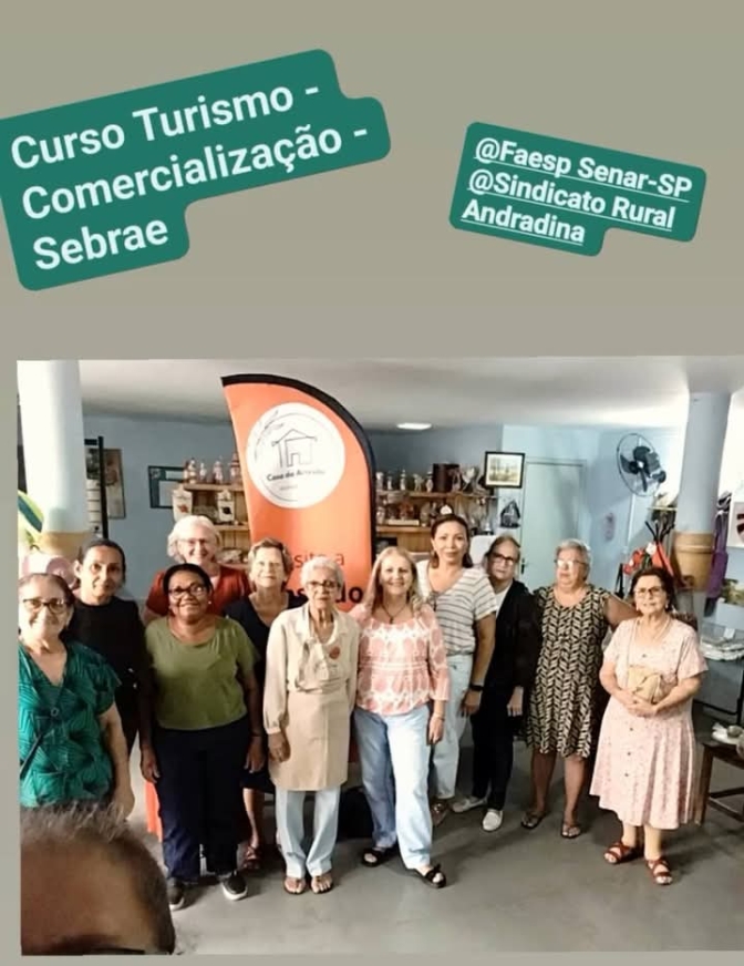 Sindicato Rural de Andradina promove curso de comercialização e turismo para artesãs da Casa do Artesão