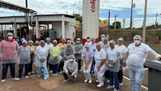 VISITA TÉCNICA À COAPAR DE ANDRADINA: Produtores de Castilho buscam conhecimento e aperfeiçoamento