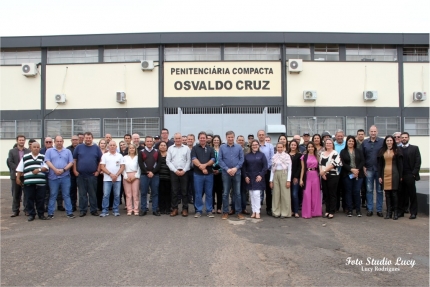 Secretário da Administração Penitenciária realiza inauguração na Penitenciária de Osvaldo Cruz