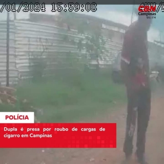 DEIC DE CAMPINAS PRENDEU DUPLA POR ROUBAR UMA CARGA DE CIGARROS