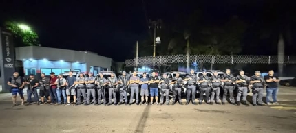 Força Tática de Andradina participa de simulação de crimes ultra-violentos