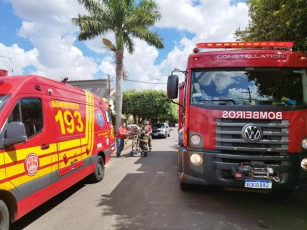 Mulher ateia fogo em colchão dentro da própria casa em Andradina