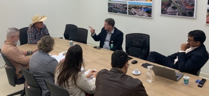 Em Três Lagoas Técnicos da Petrobras, Prefeito e Secretários se reúnem para tratar sobre retomada das obras da UFN-III