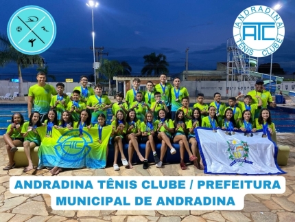 Natação Andradinense conquista 84 medalhas em Votuporanga
